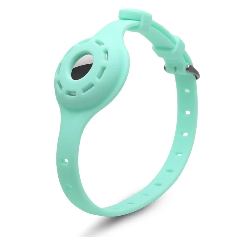 Silicone Anti Lost Cat Collar With Apple AirTag Tracker