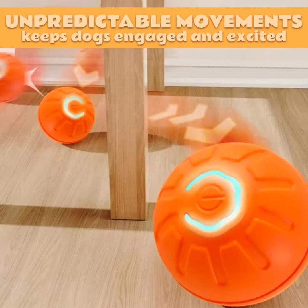 Smart Bouncing Automatic Pet Ball With Random Motion