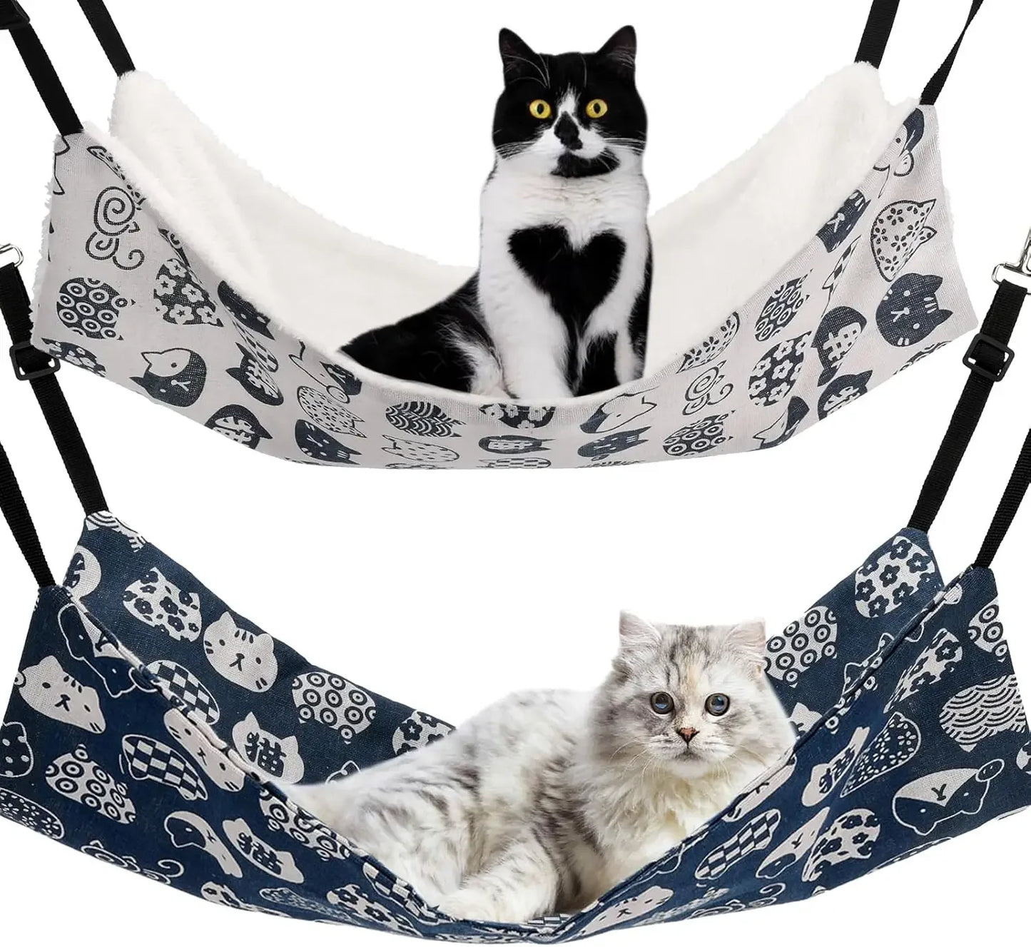Zhejiang Cat Hammock Bed Reversible Adjustable For Pets