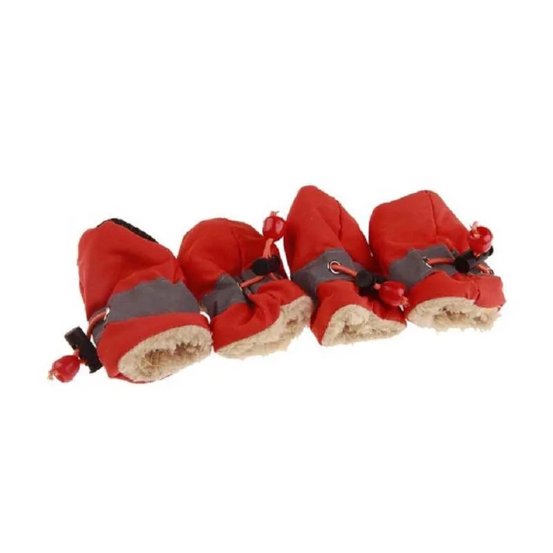 Puppy Non Slip Wool Winter Dog Shoes Waterproof Protectors