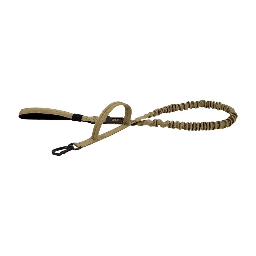 PETRAVEL Military Dog Leash with Dual Handles and Quick Release