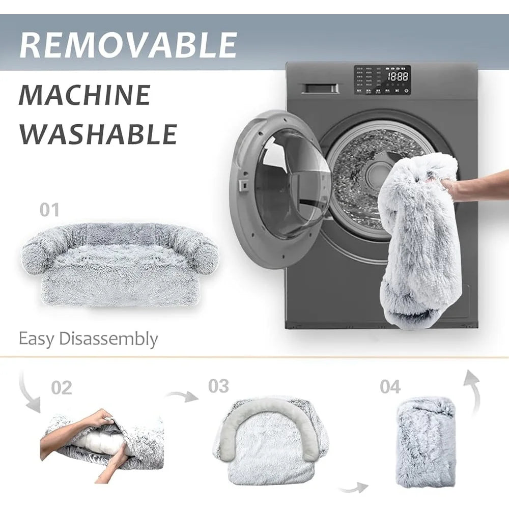 Fujian Waterproof Plush Dog Cat Bed Mat Non Slip Protector