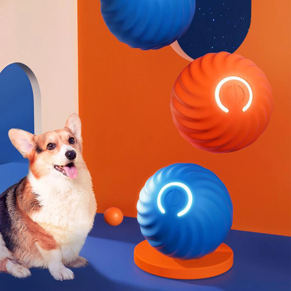 Hign-concerned Wear Resistant Rolling Ball Smart Dog Toy