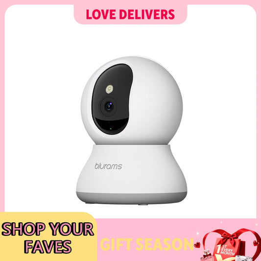 BoyKeep Pet Camera 2K Indoor 360 PTZ Security With App