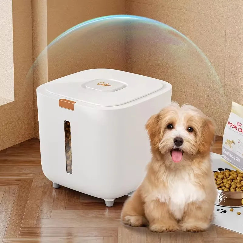 Copper Pet Food Storage Barrel Large Capacity Moisture Proof