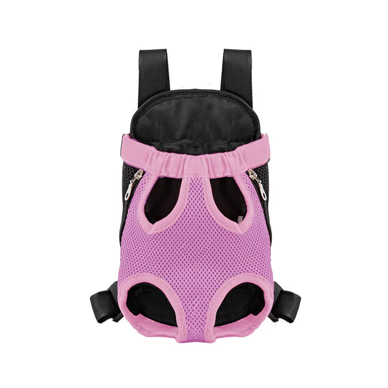 Double Shoulder Pet Carrier Backpack for Small Dogs and Cats