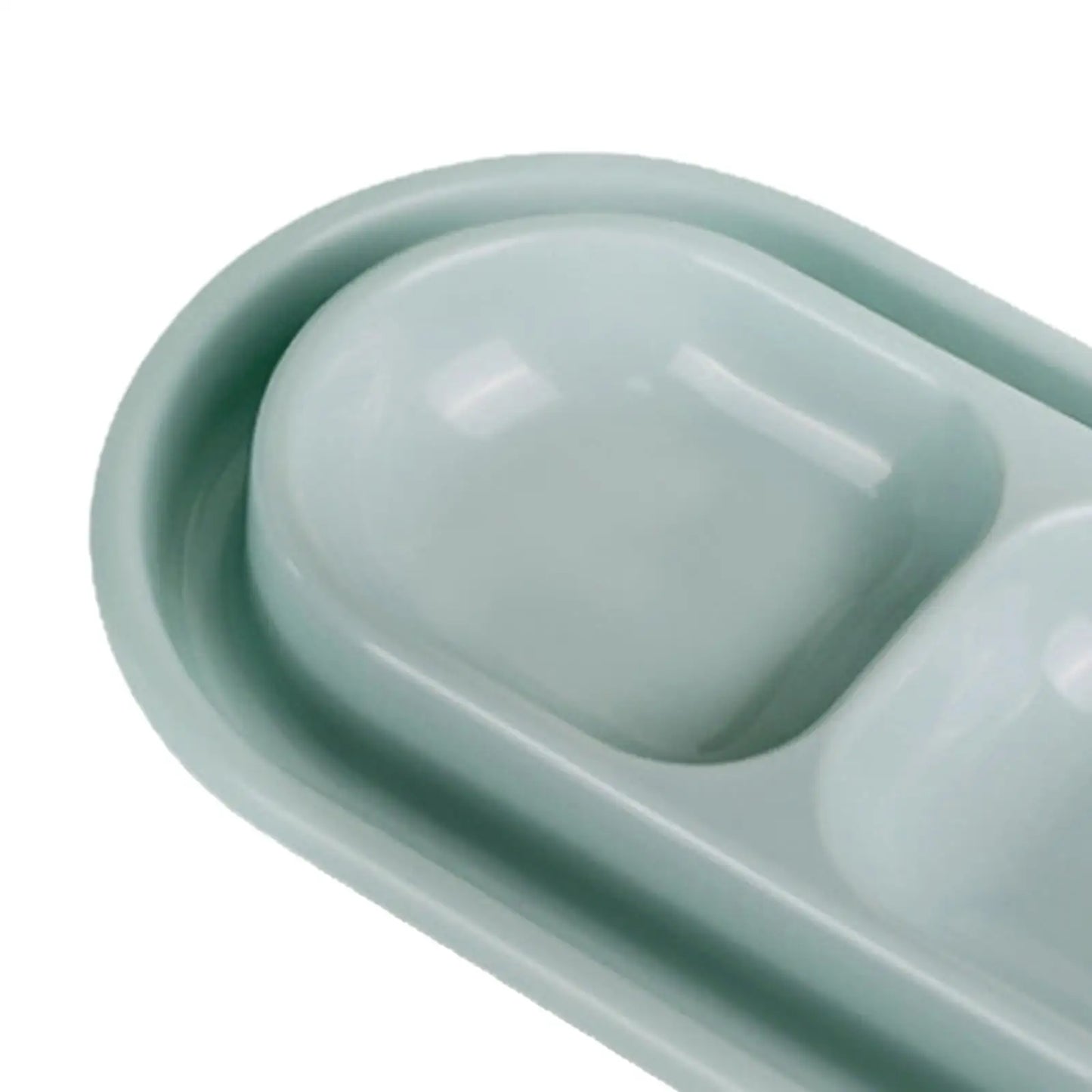 Kesoto Double Cat Bowl Set Outdoor Food and Water Feeder