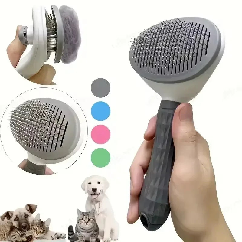 Pet Hair Removal Comb For Dogs And Cats Slicker Brush