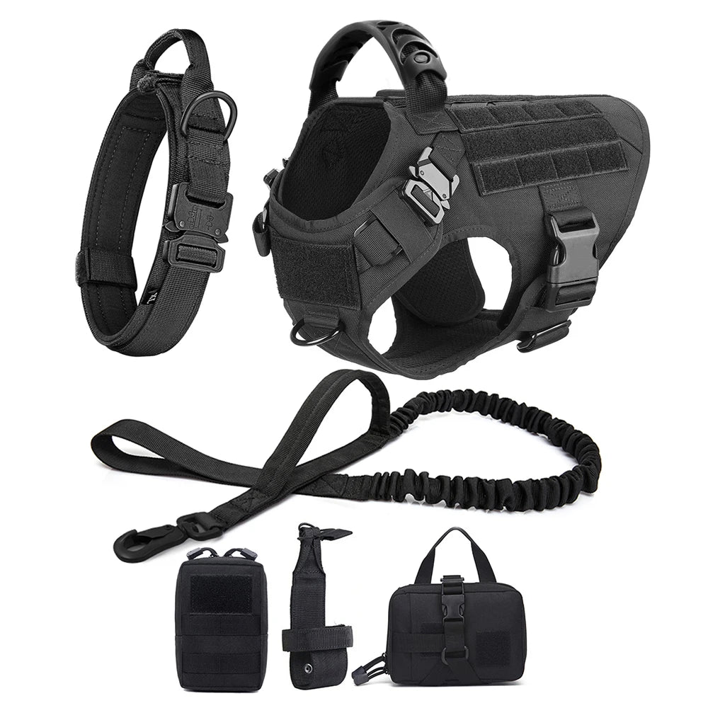 PETRAVELCN Large Dog Harness Vest And Leash Set For Training