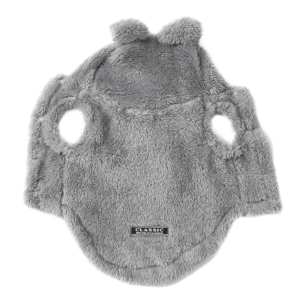 Soft Fleece Pet Hoodie Coat For Dogs And Cats