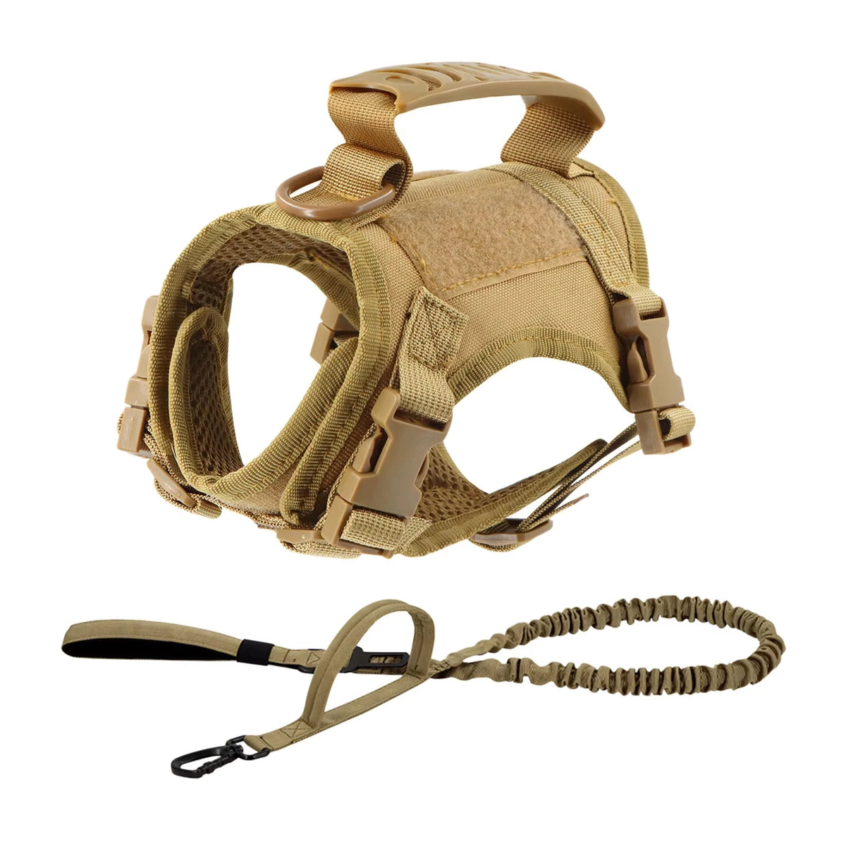 PETRAVEL Tactical Puppy Harness And Leash Set For Training