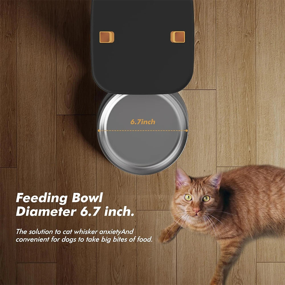 Furpipi Automatic Dog Feeder With Key Control Time Setting