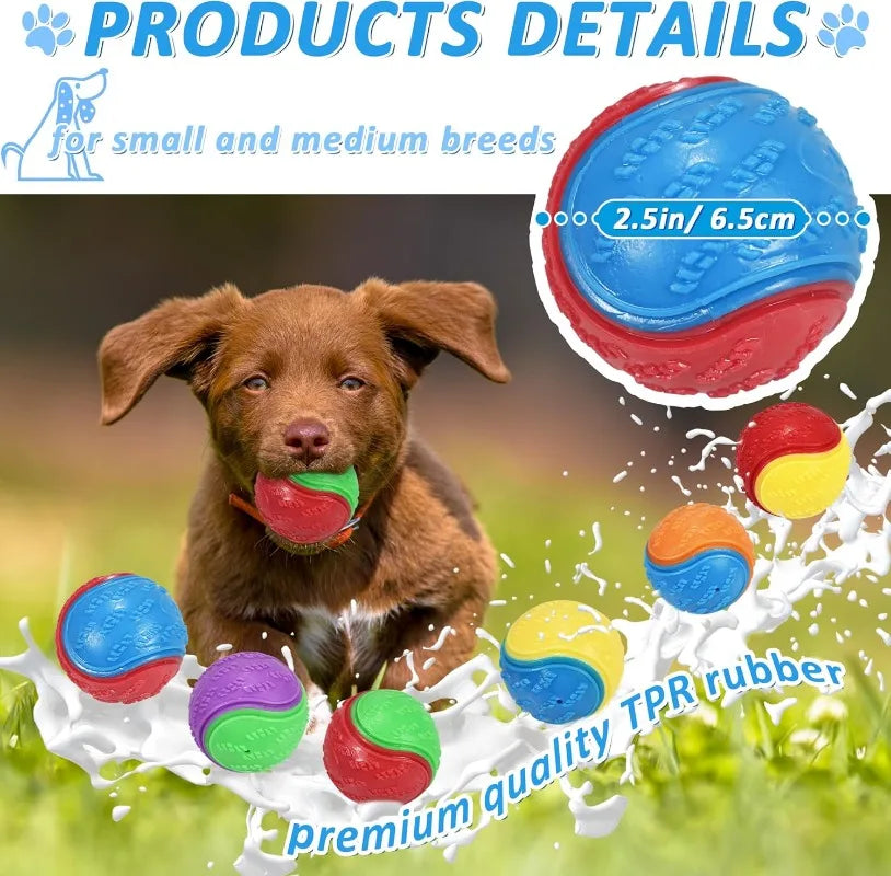 Hign-Concerned Dog Ball Toys for Training and Fetch Bounce