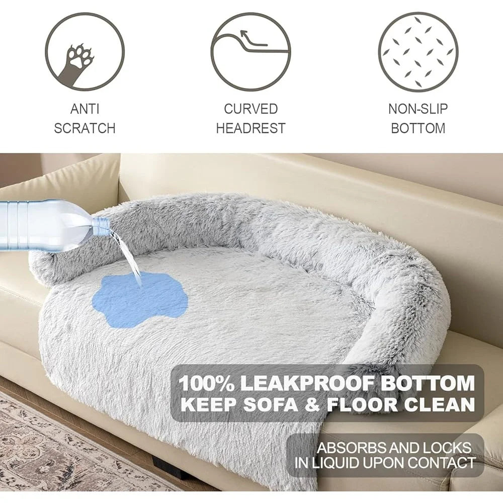 Fujian Waterproof Plush Dog Cat Bed Mat Non Slip Protector