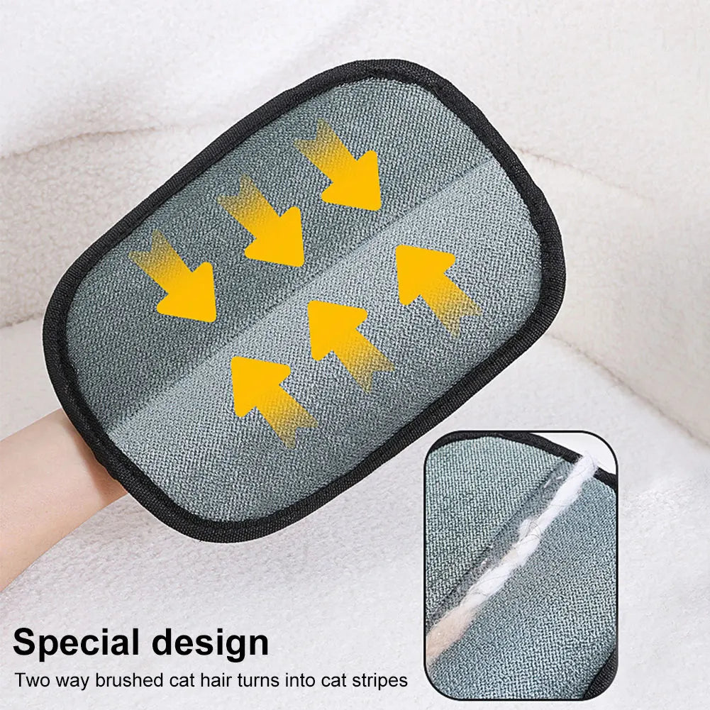 NONECN Deshedding Pet Hair Remover Glove For Dog And Cat