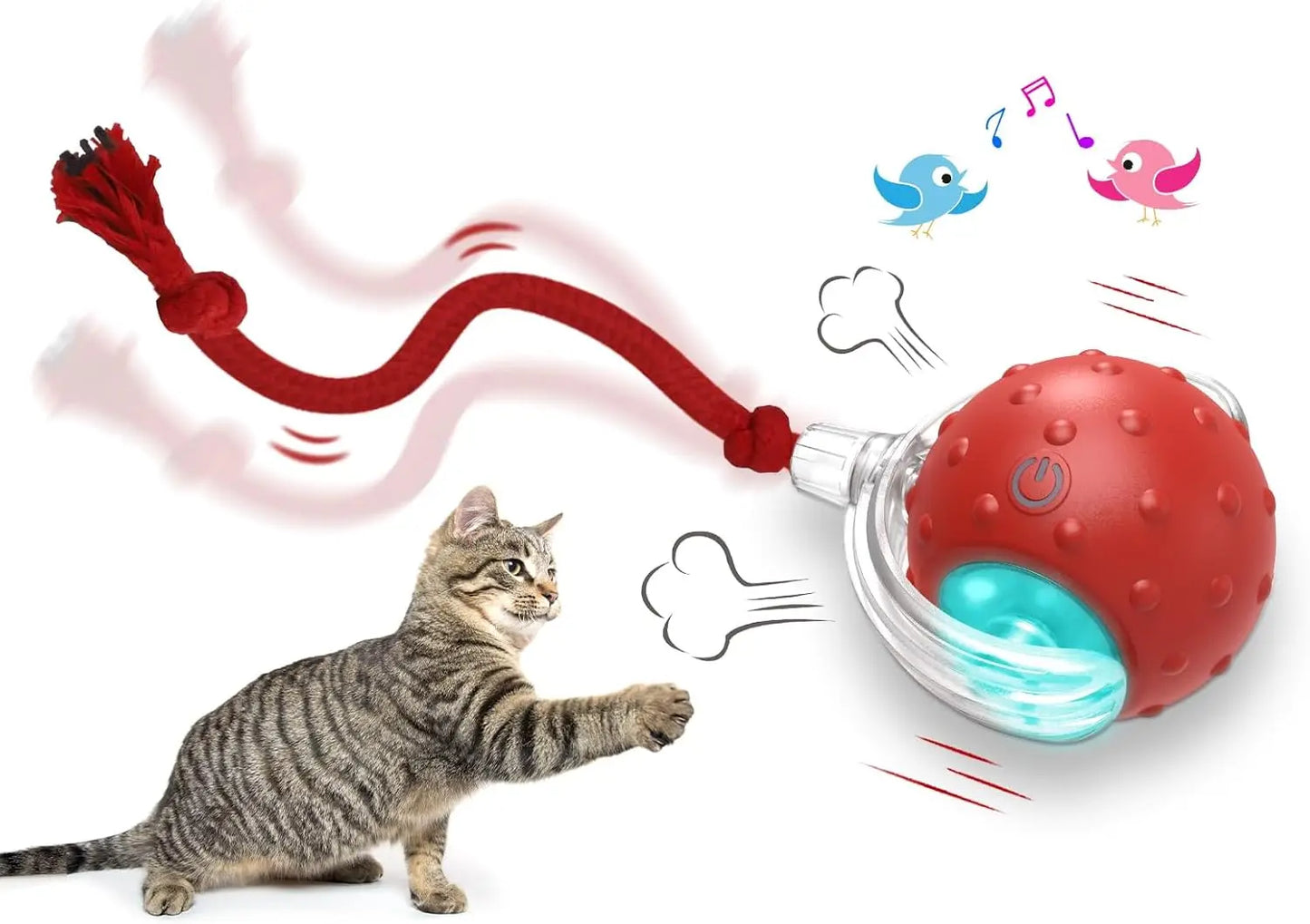 Zhejiang Interactive Cat Toy Ball For Indoor Cats Chirping