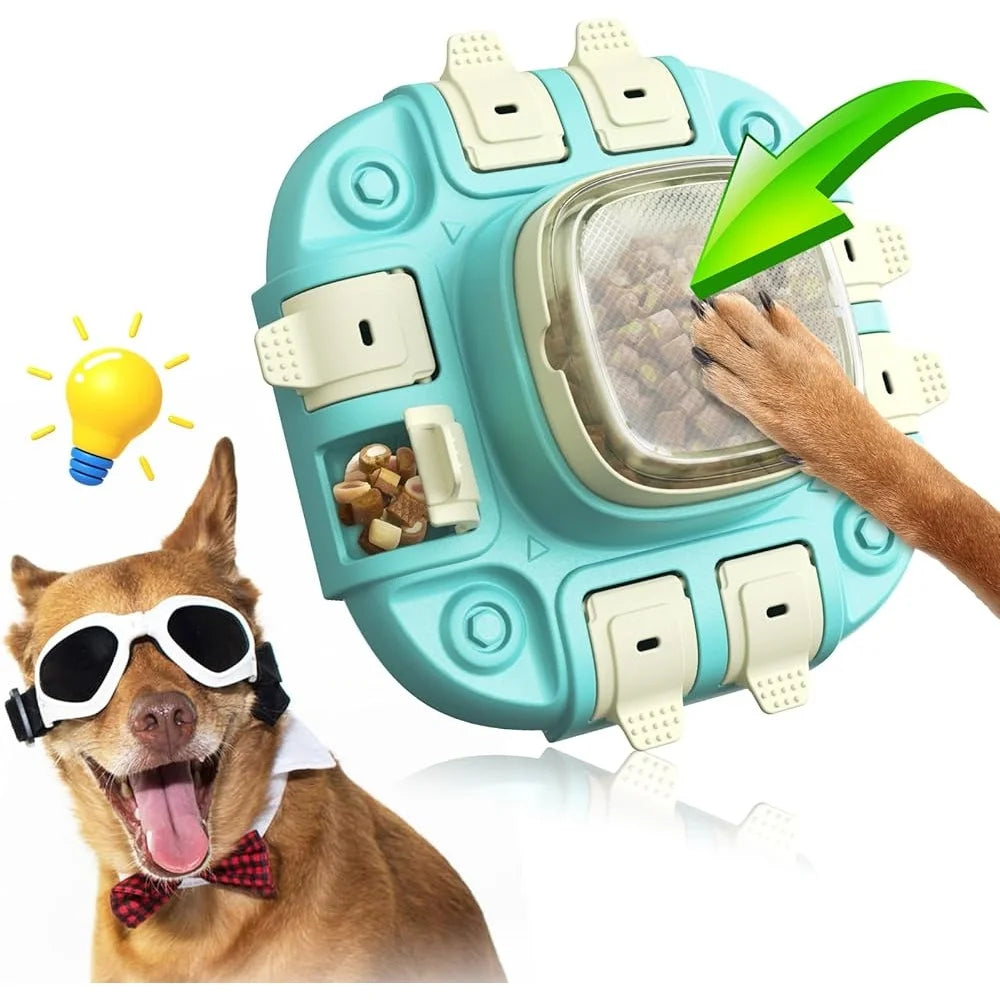 Hign-Concerned Chemical Dog Puzzle Interactive Treat Feeder