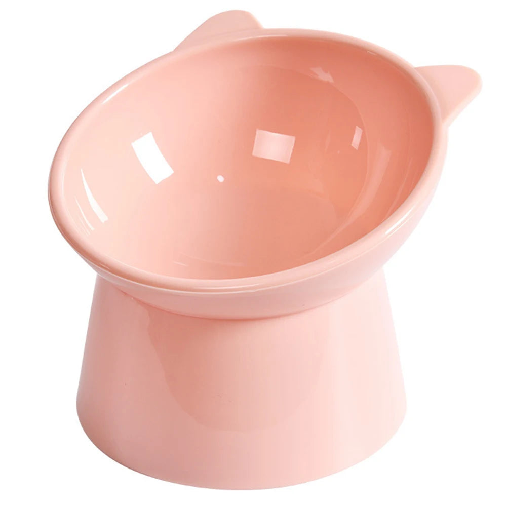 APWIKOGERH Tilted Elevated Cat Food Bowl Ergonomic Non Slip