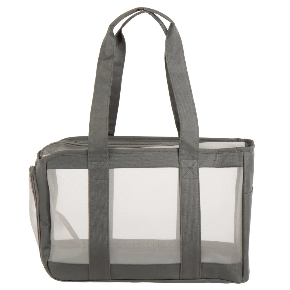 DUTRIEUX Durable Mesh Soft Sided Pet Tote Carrier Cats