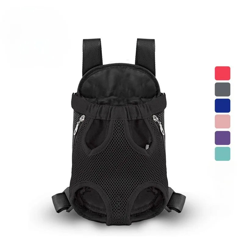 Double Shoulder Pet Carrier Backpack for Small Dogs and Cats