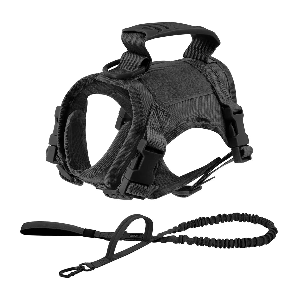 PETRAVEL Tactical Puppy Harness And Leash Set For Training