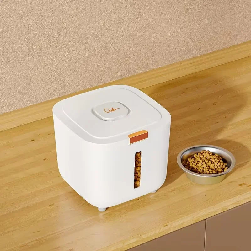 Copper Pet Food Storage Barrel Large Capacity Moisture Proof