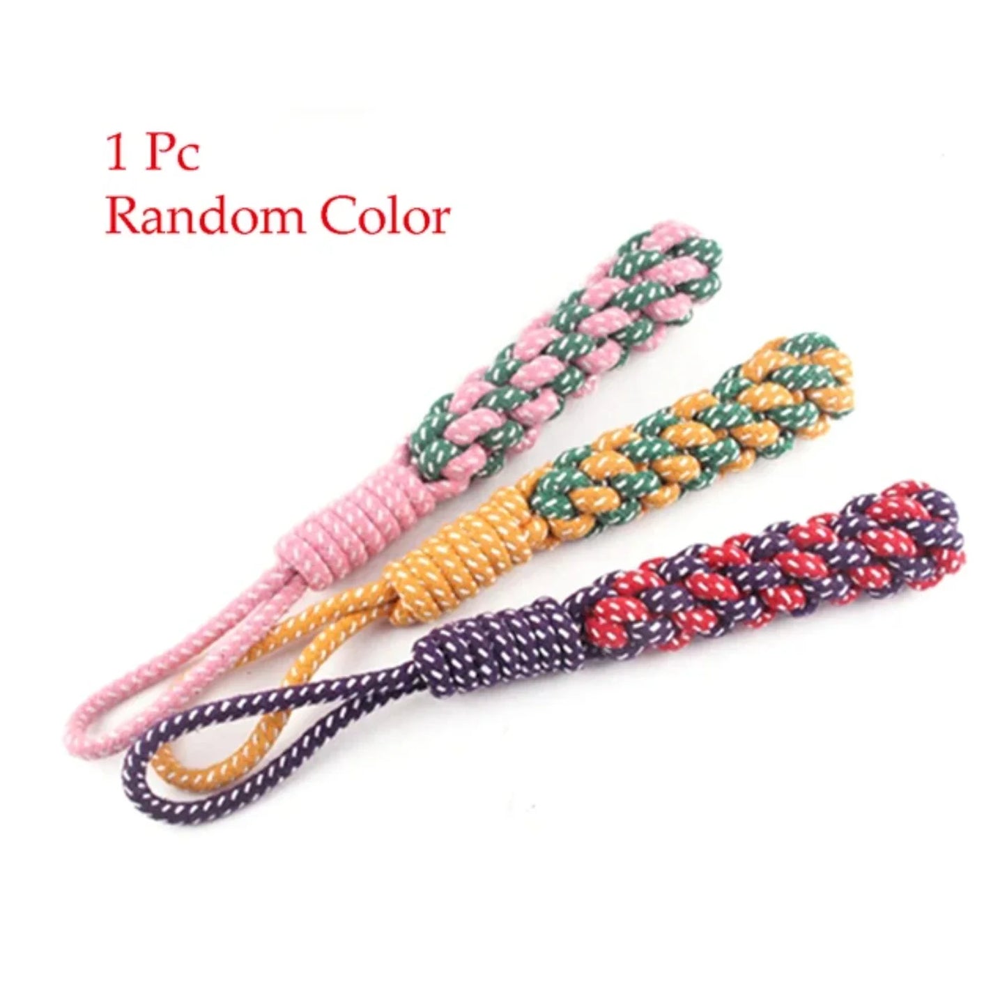 CN Zhejiang Dog Rope Chew Toy Durable Braided Nylon Rope