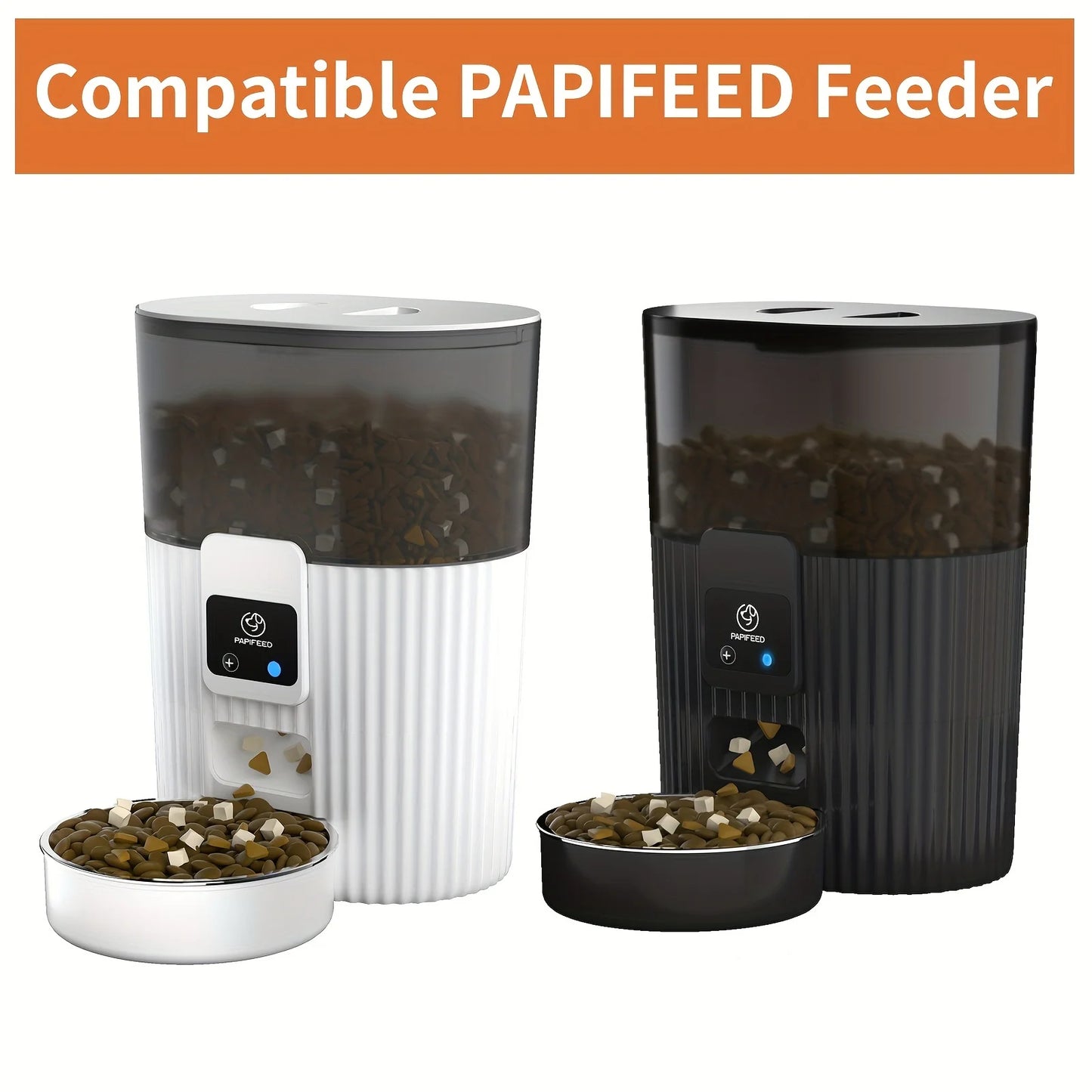 PAPIFEED Cat Automatic Feeder WiFi Remote Pet Dispenser