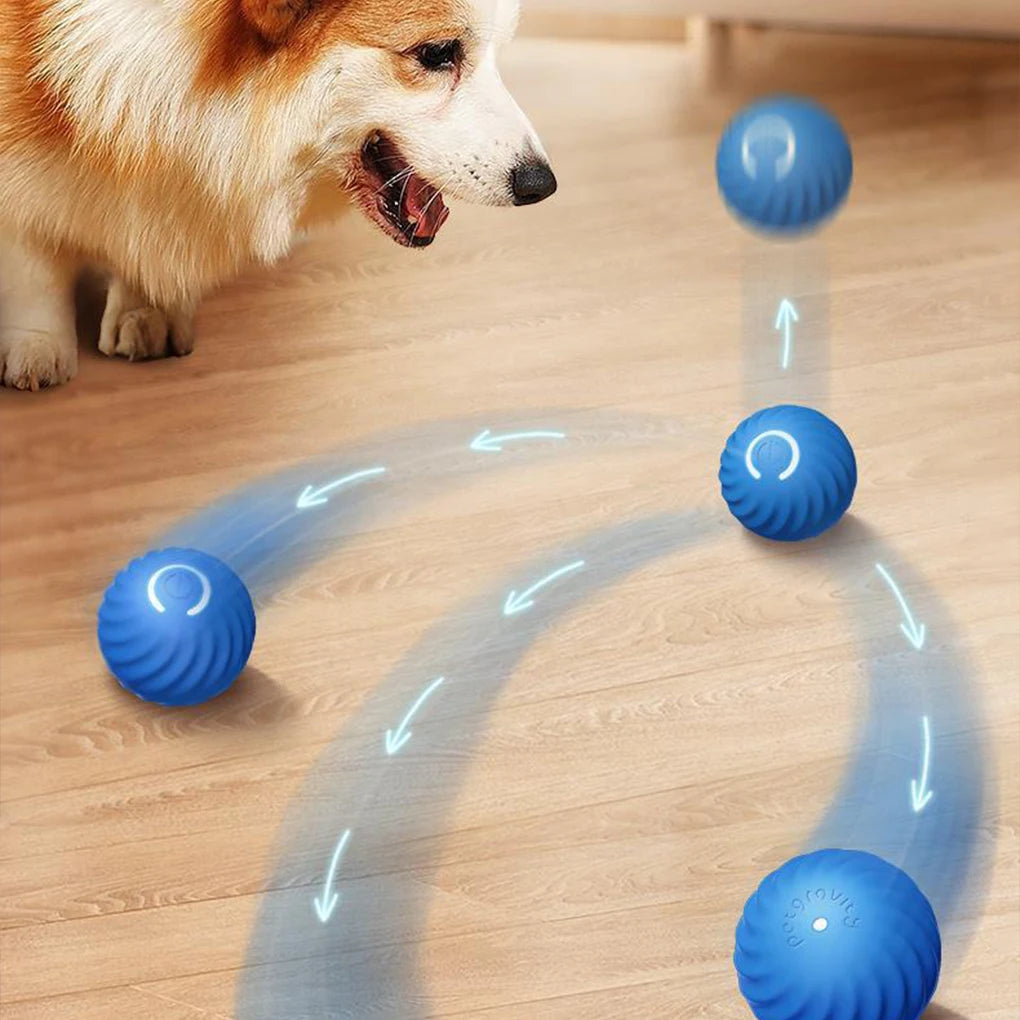 Hign-concerned Wear Resistant Rolling Ball Smart Dog Toy