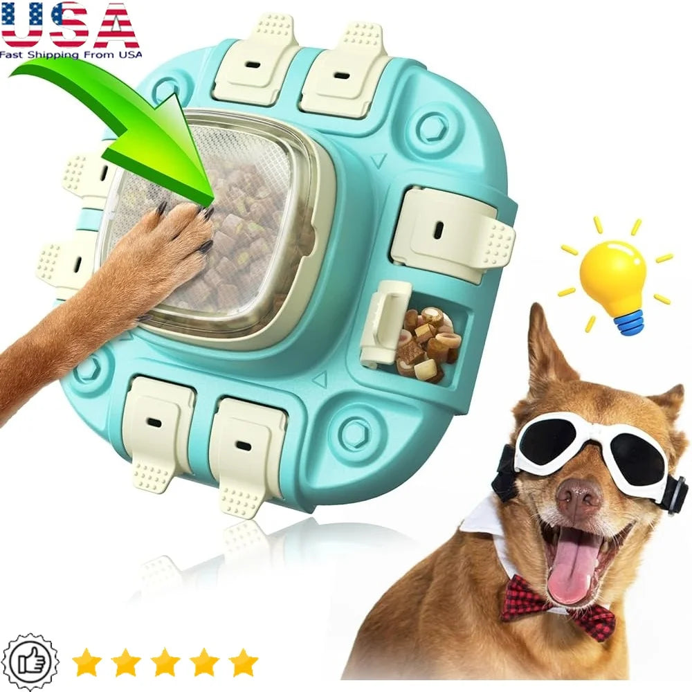Hign-Concerned Chemical Dog Puzzle Interactive Treat Feeder