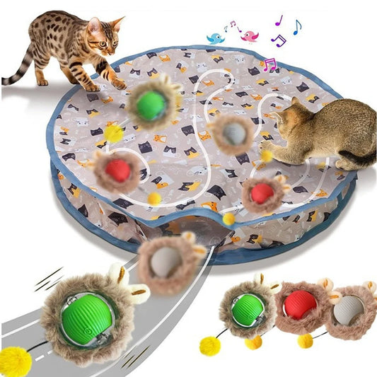 Smart Interactive Cat Toy Ball Motion Activated Indoor Play