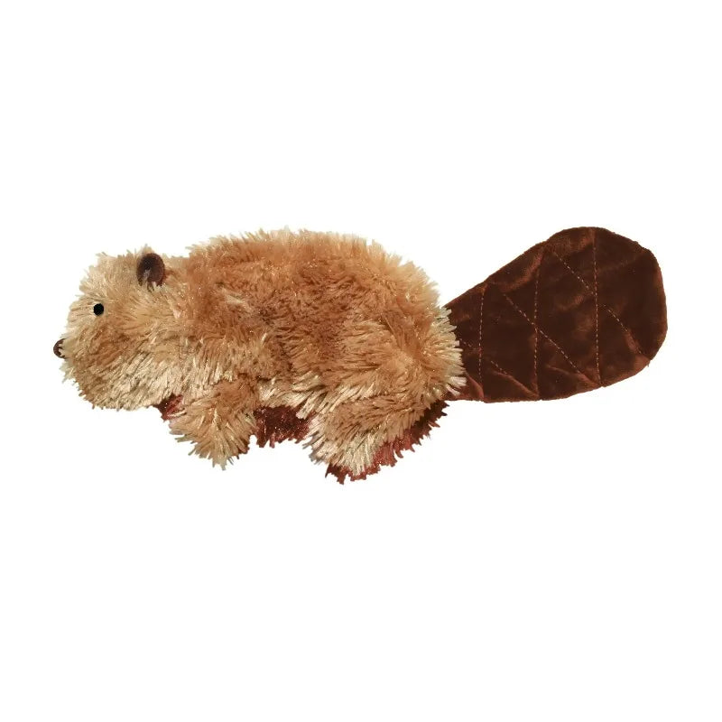 Squeaky Beaver Dog Toy With Engaging Interactive Playtime Fun