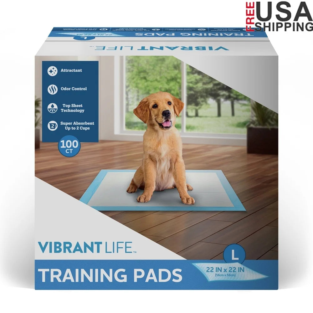 XMSJ Puppy Training Pads Super Absorbent Odor Control