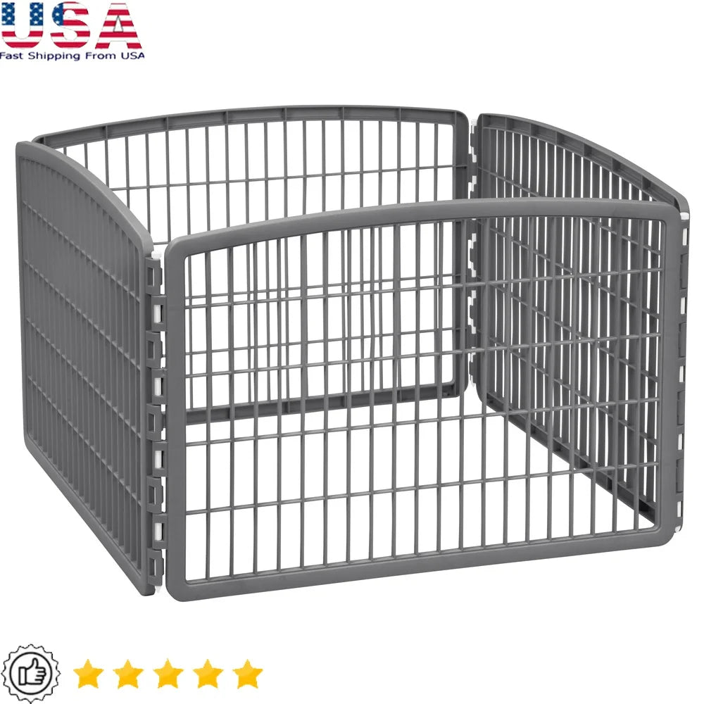 XMSJ Heavy Duty Pet Playpen Expandable Outdoor Pen Pro