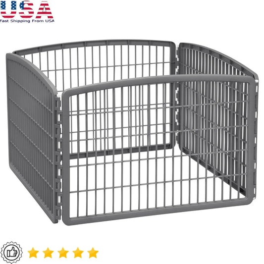 XMSJ Heavy Duty Pet Playpen Expandable Outdoor Pen Pro
