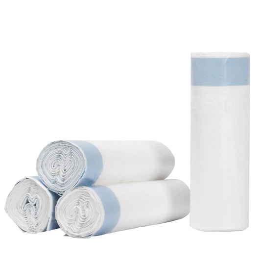 DOEL Self-Cleaning Cat Litter Box Drawstring Liners, 4 Rolls