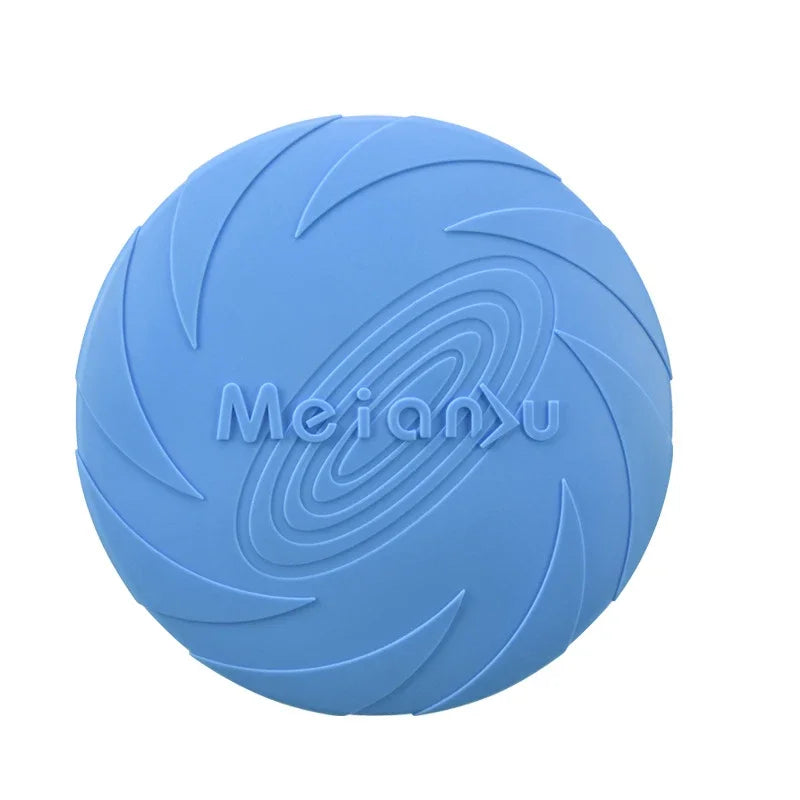 Dog Flying Disc Toy For Outdoor Play Chew Interactive Training