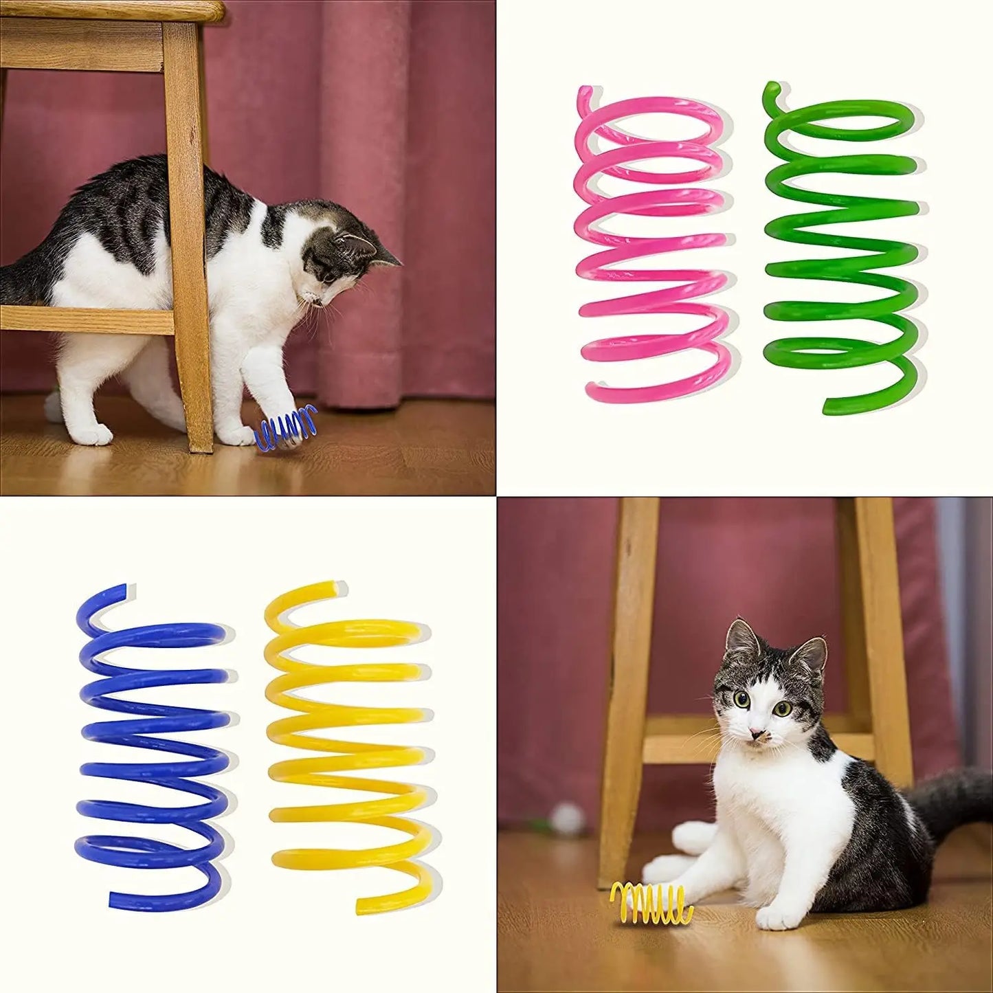 Zhejiang Indoor Spring Cat Toy Set For Interactive Play