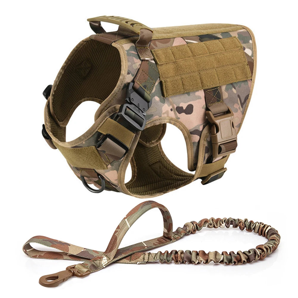 PETRAVELCN Large Dog Harness Vest And Leash Set For Training